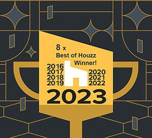 8 time best of houzz winner 2023